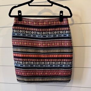 Nicole Miller Beaded Mini Skirt